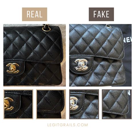 gold chanel bag replica|how to tell a genuine chanel bag.